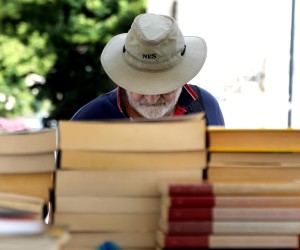 13.07.2021., Sibenik - Akcija Darujmo knjige Banovini koja ce trajati do kraja ljeta, a kojoj je cilj prikupiti sta vise knjiga za skole i knijiznice u potresom pogodjenom podrucju Banovine. 
Photo: Dusko Jaramaz/PIXSELL (13.07.2021., Sibenik - Akcija