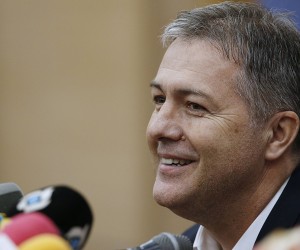 Dragan Skocic Head coach of Iran in the first press conferenc in Tehran on February 15, 2020. Photo by Amirhossein Kheirkhah PUBLICATIONxNOTxINxIRI
