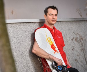 24.02.2022., Zagreb - Bruno Bosnjak, hrvatski paraolimpijac u snowboardingu. 

Photo Sasa ZinajaNFoto