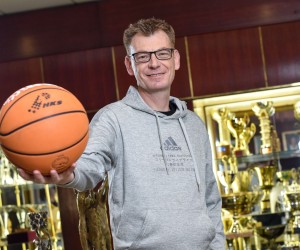 28.02.2022., Zagreb - Gasper Okorn, trener KK Cibona. 

Photo Sasa ZinajaNFoto