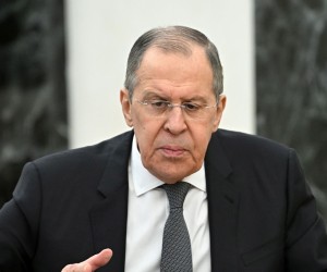 epa09756099 Russian Foreign Minister Sergei Lavrov attends a meeting with Russian President at the Kremlin in Moscow, Russia, 14 February 2022.  EPA/ALEXEI NIKOLSKY / KREMLIN / SPUTNIK / POOL MANDATORY CREDIT