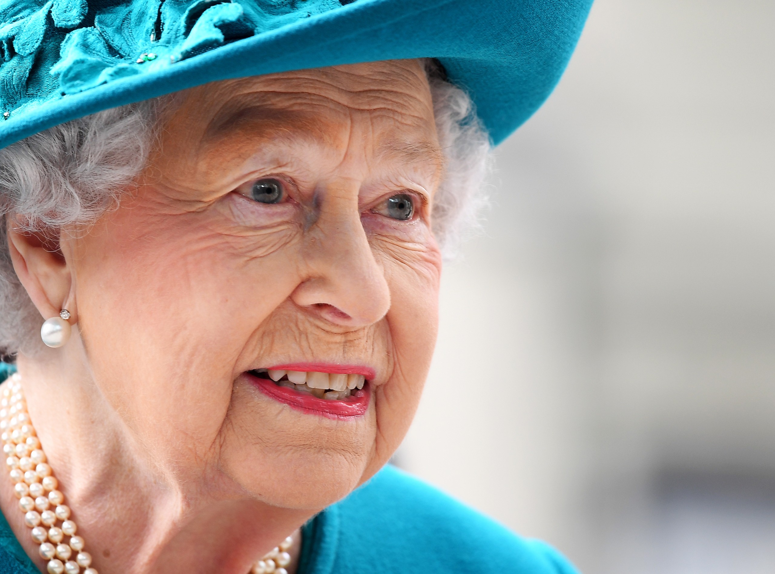 epa09774013 (FILE) - Britain's Queen Elizabeth II arrives to officially open the new Cyber Crime Security centre in London, Britain, 14 February 2017 (reissued 20 February 2022). The Buckingham Palace on 20 February 2022 confirmed the British monarch being tested positive for Covid-19. A spokersperson of the palace was cited as saying that Her Majesty, The Queen, was 'experiencing mild cold-like symptoms' and that 'she expects to continue light duties at Windsor this week.'  EPA/ANDY RAIN