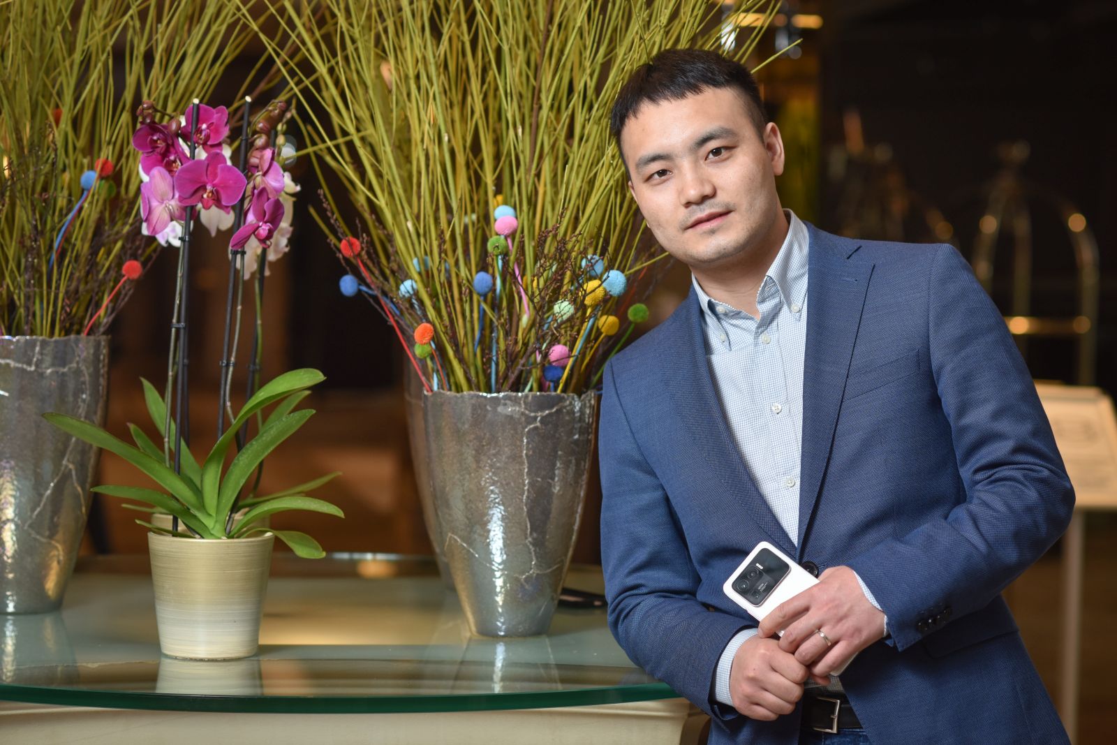 09.03.2022., Zagreb - Huang Jinhu, regionalni direktor tvrtke Xiaomi za Balkan. 

Photo Sasa ZinajaNFoto