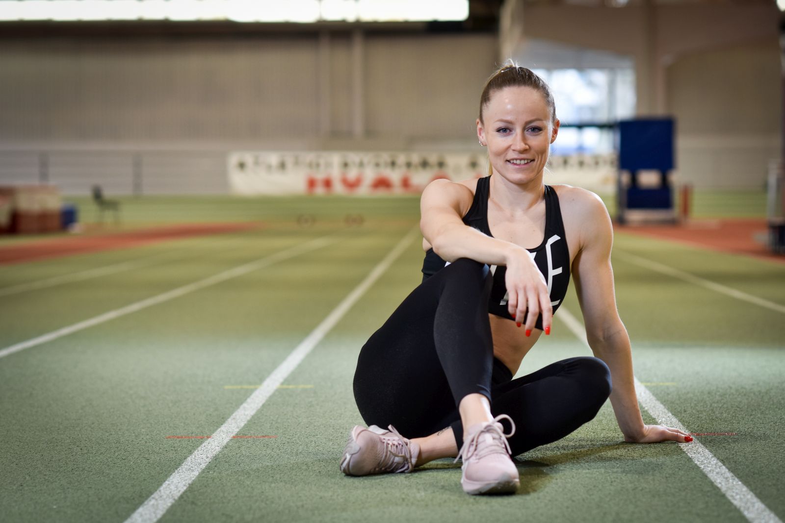 25.02.2022., Zagreb - Ivana Loncarek, atleticarka. 

Photo Sasa ZinajaNFoto
