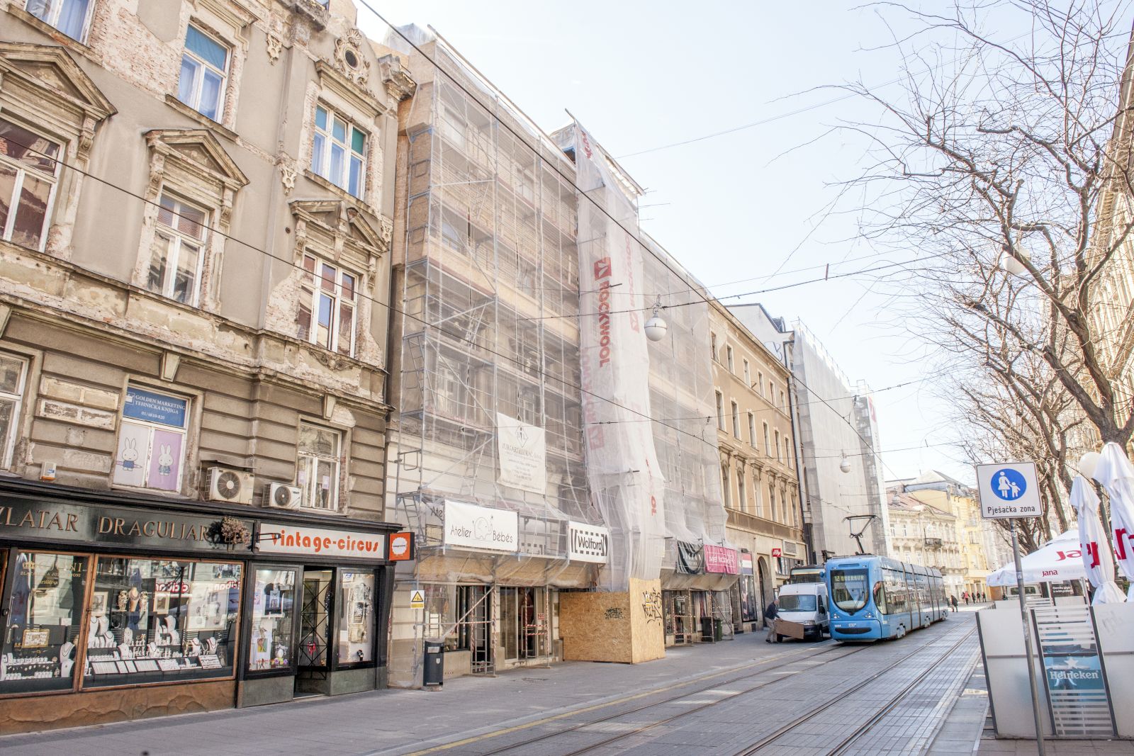 29.3.2021. Zagreb, Jurišićeva 8 - zgrada
Photo: Tomislav Cuveljak/NFoto/PIXSELL