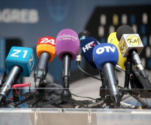 01.03.2022., Zagreb - U predvorju Gradske uprave odrzana je redovna konferencija za medije gradonacelnika Grada Zagreba Tomislava Tomasevica. Photo: Igor Kralj/PIXSELL