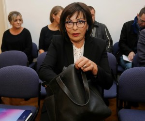 02.10.2019., Zagreb - Na Zupanijskom sudu nastavljeno sudjenje Marini Lovric Merzel. Svjedok Jasmina JovevrPhoto: Dalibor Urukalovic/PIXSELL