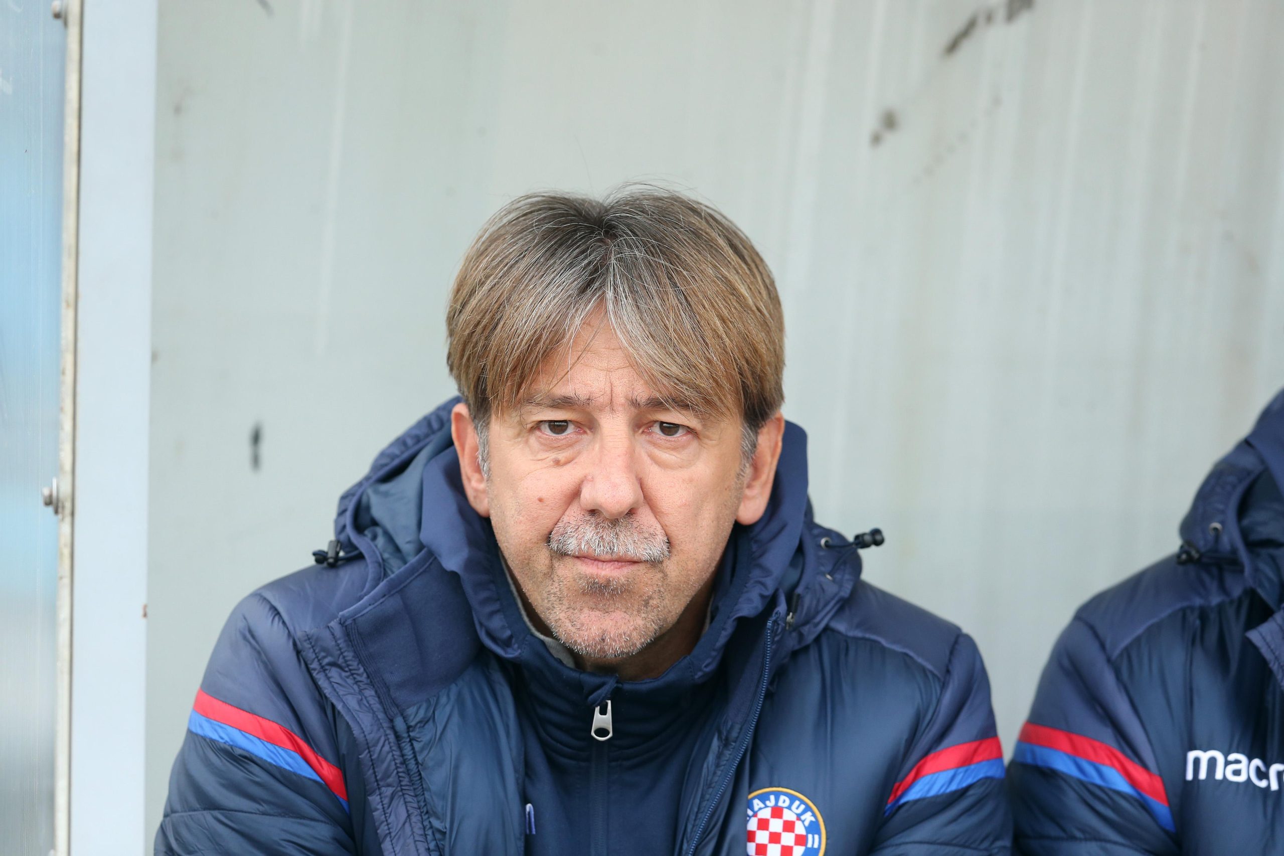 Velika Gorica: Susret Gorice i Hajduka u 13. kolu HT Prve lige 04.11.2018., Gradski stadion, Velika Gorica - Hrvatski Telekom Prva liga, 13. kolo, HNK Gorica - HNK Hajduk. Trener HNK Hajduk Zoran Vulic. rPhoto: Luka Stanzl/PIXSELL