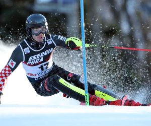 05.01.2020., Zagreb, Sljeme - Prva voznja muskog slaloma Audi FIS Svjetskog skijaskog kupa Snow Queen Trophy. RODES Istok  Photo: Goran Stanzl/PIXSELL
