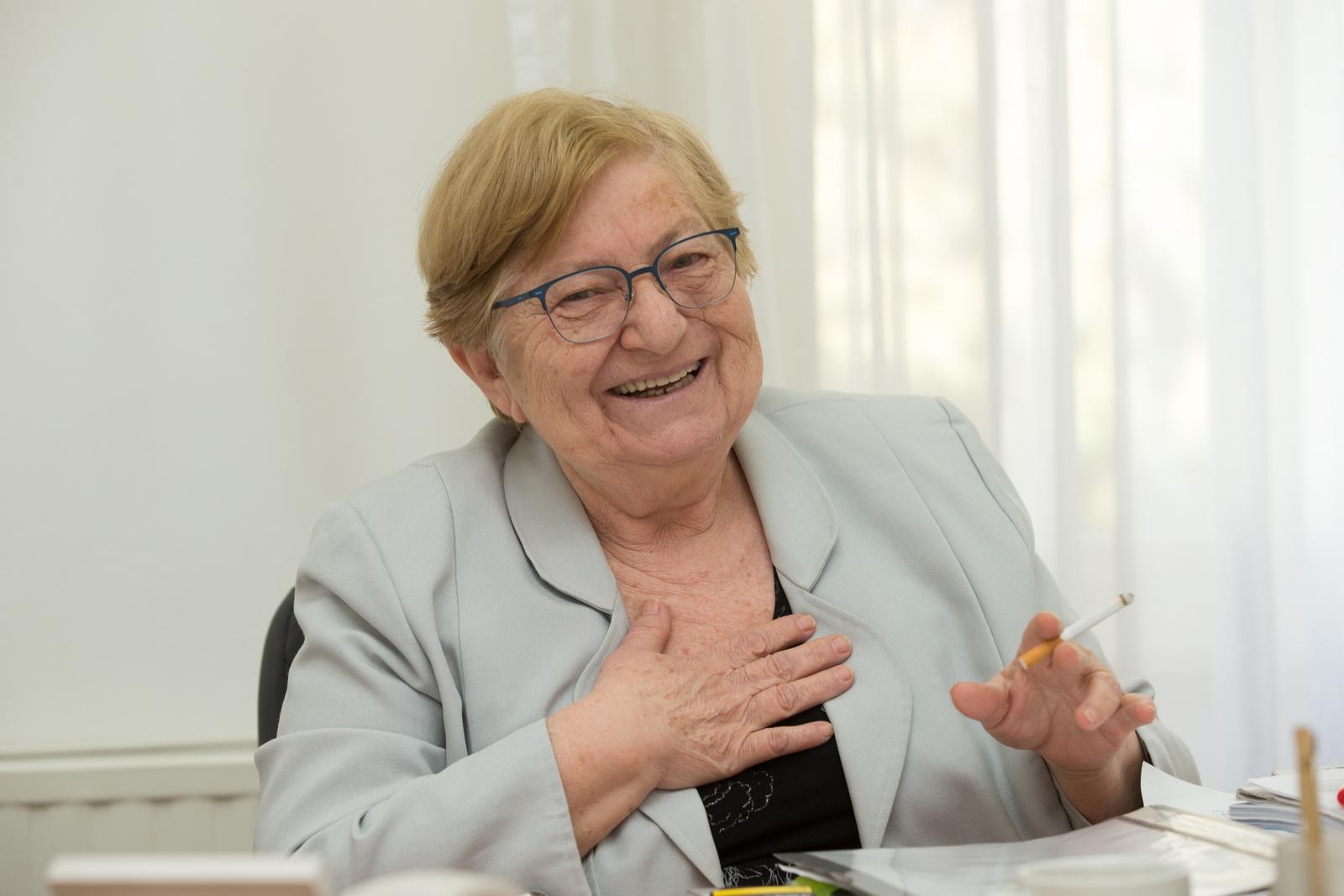 06.03.2019., Vukovar - Vesna Bosanac hrvatska je lijecnica, specijalistica pedijatrije i ravnateljica Opce bolnice Vukovar. Kao ravnateljica Vukovarske bolnice u najtezim ratnim trenucima grada Vukovara postala je simbolom herojstva, gradjanske hrabrosti i humanosti."