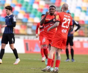 06.03.2022., Zagreb - Hrvatski Telekom Prva liga, 25. kolo, HNK Gorica - NK Hrvatski Dragovoljac. Iyayi Believe Atiemwen. Photo: Marko Prpic/PIXSELL Photo: Marko Prpic/PIXSELL