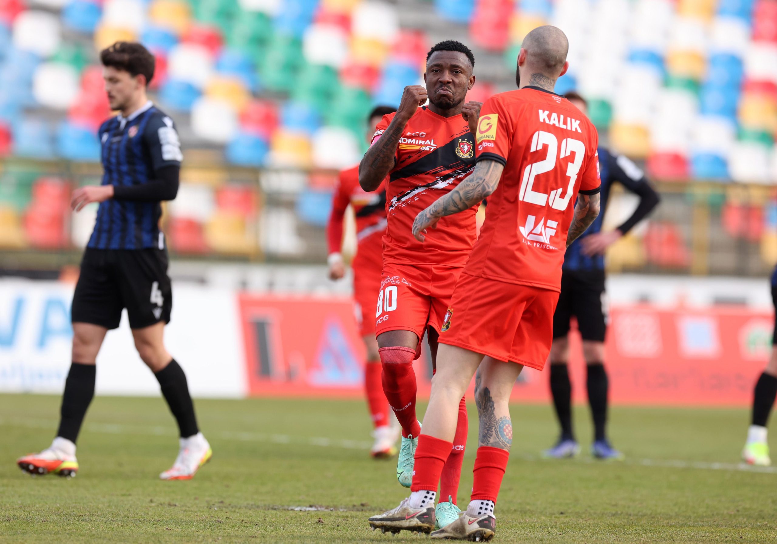 06.03.2022., Zagreb - Hrvatski Telekom Prva liga, 25. kolo, HNK Gorica - NK Hrvatski Dragovoljac. Iyayi Believe Atiemwen. Photo: Marko Prpic/PIXSELL Photo: Marko Prpic/PIXSELL