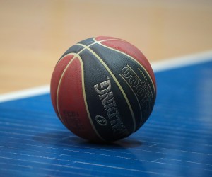 06.03.2022., Kosarkaski centar Drazen Petrovic, Zagreb - ABA liga, 21. kolo, KK Cibona - KK Borac. Spalding, kosarkaska lopta. 
   Photo: Goran Stanzl/PIXSELL