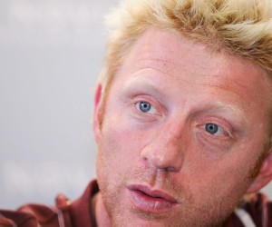 15.06.2005., Novi Vinodolski - Teniski spektakl Senior Tour treci puta se odrzao u Hrvatskoj. Iako zbog ozlijede nije mogao nastupiti na Croatian Classicu njemacki tenisac Boris becker dosao je popratiti turnir."nPhoto: Zeljko Lukunic/PIXSELL