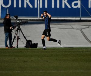 13.03.2022., Nogometni stadion Zagreb, Zagreb - Hrvatski Telekom Prva liga, 27. kolo, Hrvatski dragovoljac - Rijeka. Karlo Peric. Photo: Marko Lukunic/PIXSELL
