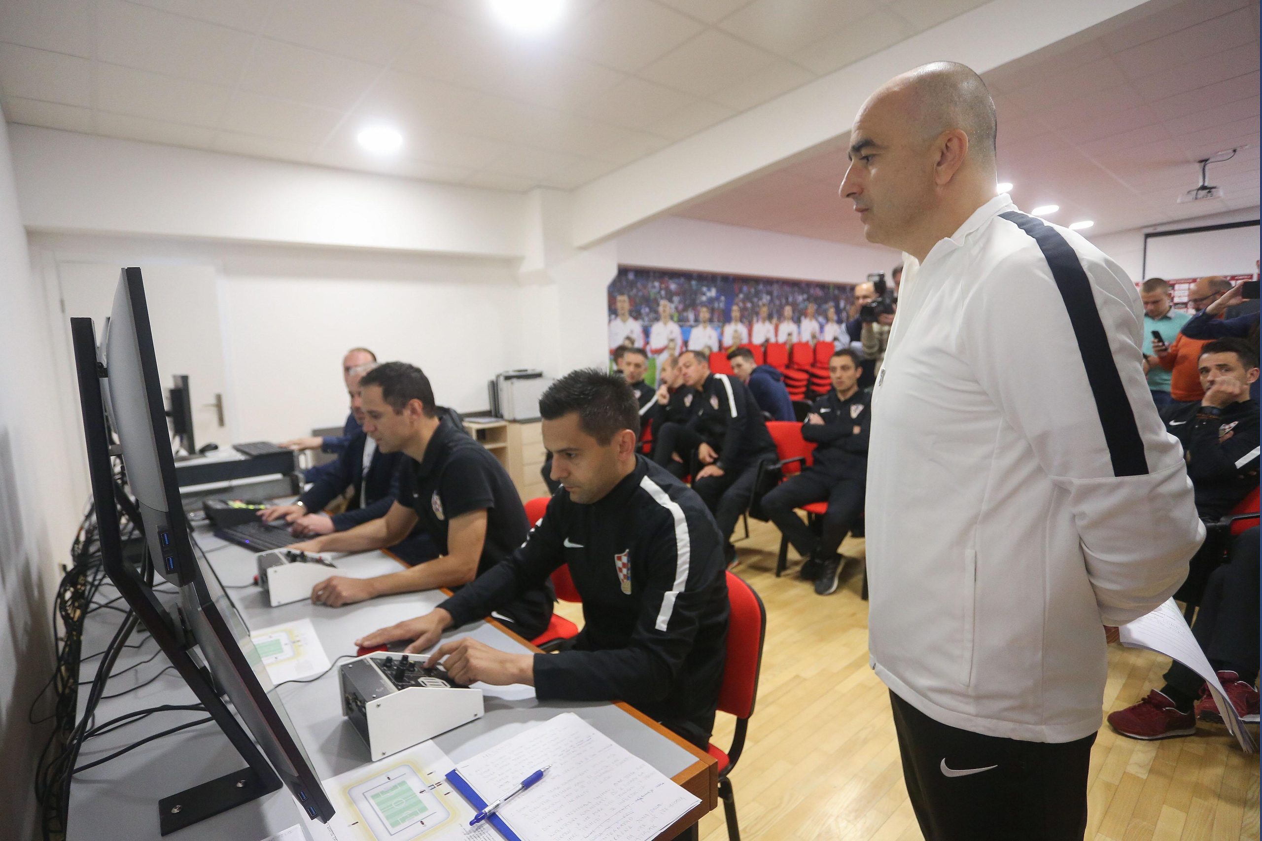14.05.2019., Sesvete, Zagreb - U nogometnoj akadamiji Hrvatskog nogometnog saveza predstavljena VAR tehnologija koja se od sljedece sezone uvodi u Prvoj HNL-a. Bruno Maric. "nPhoto: Luka Stanzl/PIXSELL
