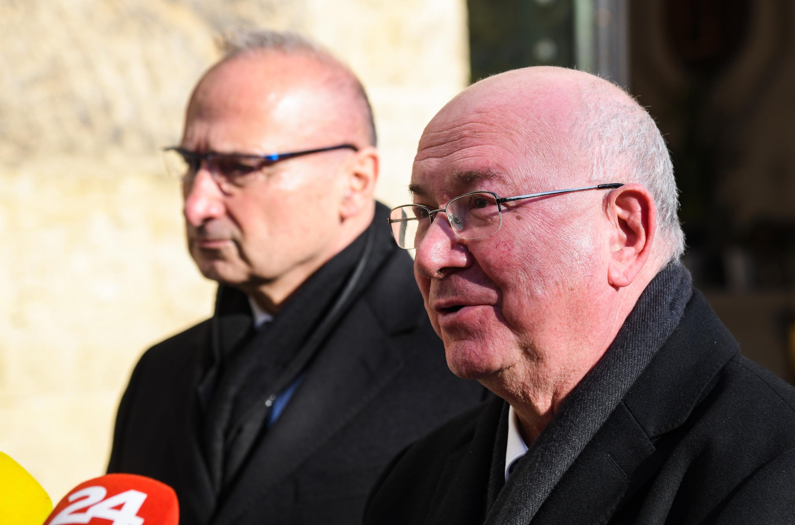 15.01.2022., Zagreb - Svecano euharistijsko slavlje u crkvi svetog Blaza u prigodi obiljezavanja 30. obljetnice medjunarodnog priznanja Republike Hrvatske. Izjava Mate Granica.  Photo: Josip Regovic/PIXSELL