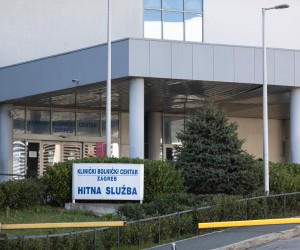 15.03.2020., Zagreb - Zgrada Klinickog Bolnickog Centra Zagreb  - Rebro.rPhoto: Davor Puklavec/PIXSELL