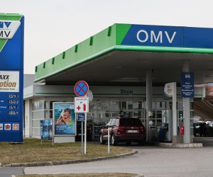 15.03.2022., Brezice, Slovenija -  Benzinska postaja OMW i cijene goriva u susjednoj Sloveniji. Photo: Marko Prpic/PIXSELL