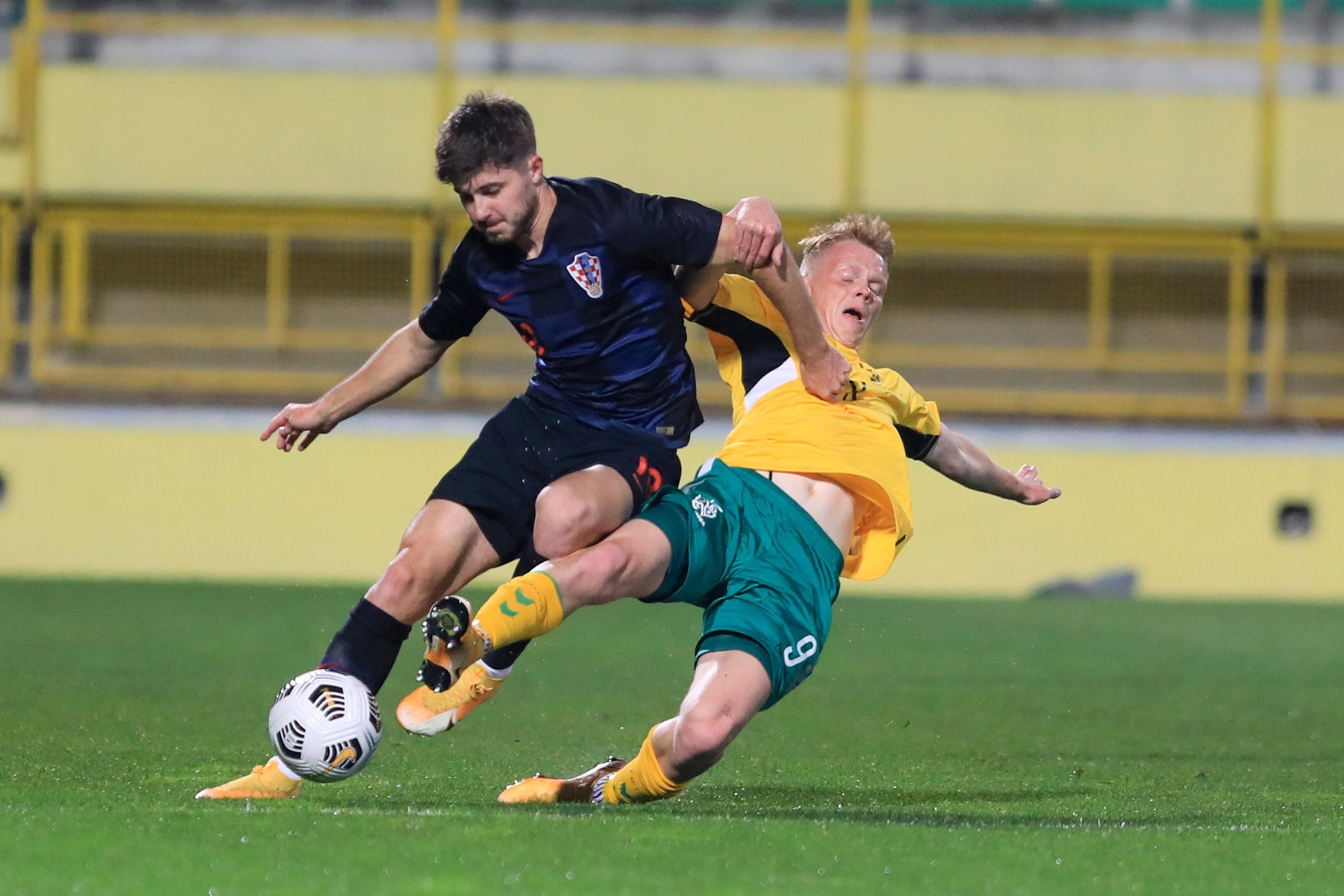 17.11.2020., Pula - Kvalifikacijska utakmica za U21 Europsko prvenstvo, Hrvatska - Litva. Photo: Srecko Niketic/PIXSELL