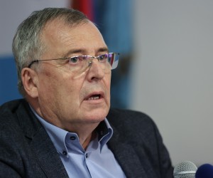 18.03.2022., Kaptol 27, Zagreb - Konferencija za medije povodom pokretanja Hrvatske lige za hipertenziju. Govornici koji su sudjelovali na konferenciji : Davor Milicic, Krunoslav Capak, Maja Baretic, Bojan Jelakovic, Ivana Petrovic.  Photo: Marko Prpic/PIXSELL