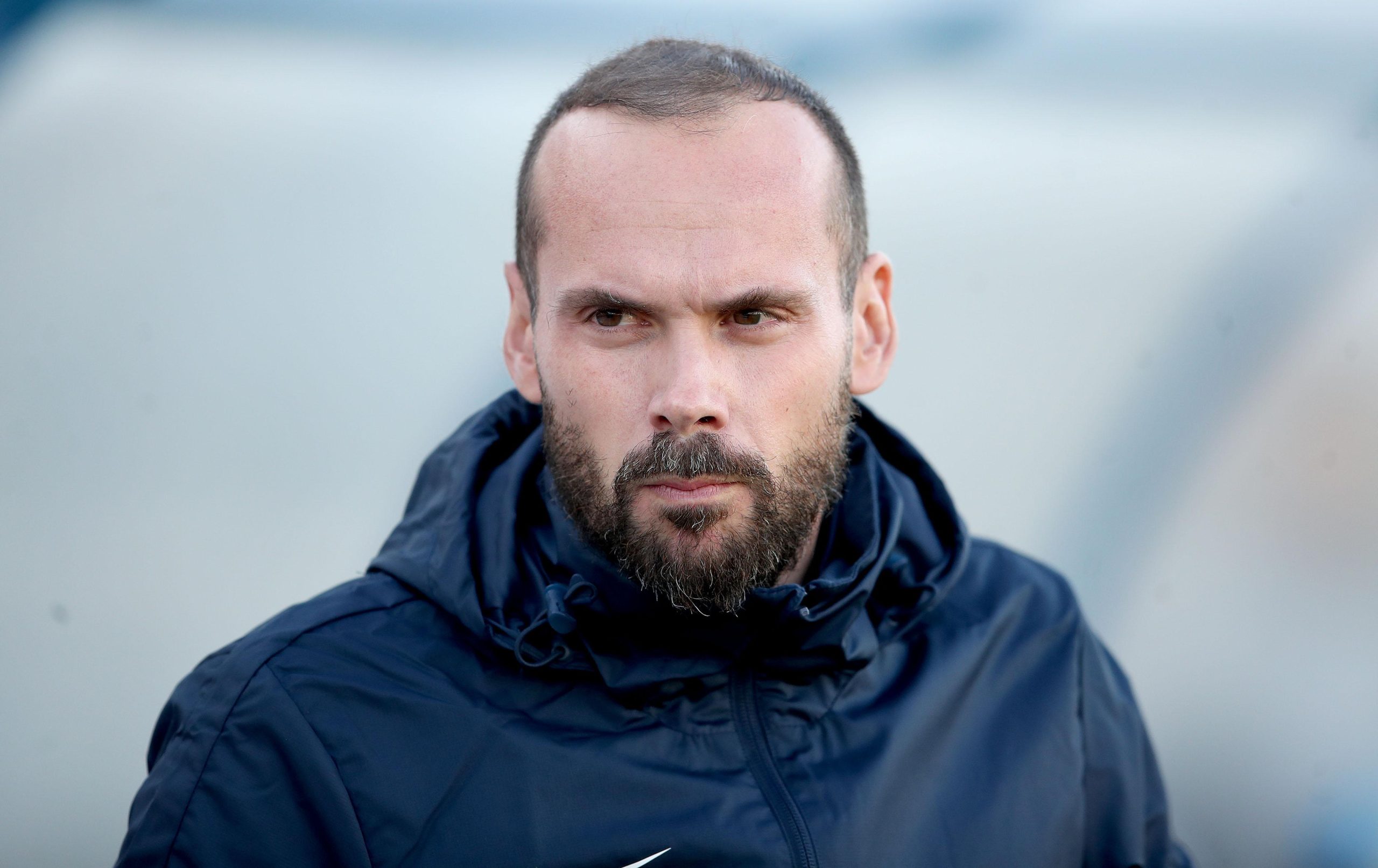 20.09.2019., stadion u Kranjcevicevoj ulici, Zagreb - Hrvatski Telekom Prva liga, 09. kolo, NK Lokomotiva - NK Osijek. Trener Osijeka Dino Skender. rPhoto: Igor Kralj/PIXSELL