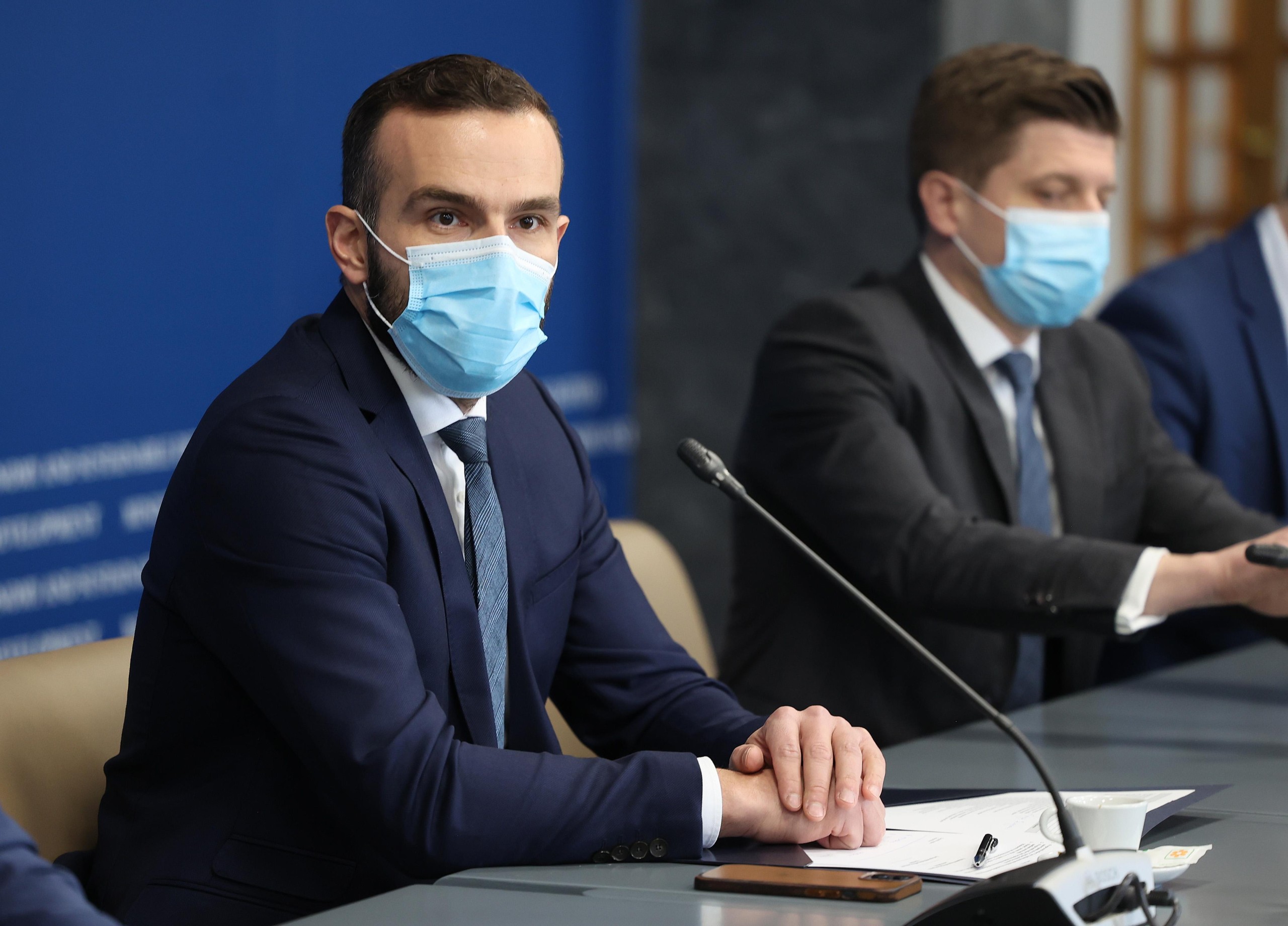 22.02.2022., Zagreb - Sastanak pregovarackih odbora Vlade RH i predstavnika sindikata, o sklapanju temeljnog kolektivnog ugovora za sluzbenike i namjestenike u javnim sluzbama i kolektivnog ugovora za drzavne sluzbenike i namjestenike. Photo: Marko Prpic/PIXSELL