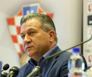 22.09.2017., Zagreb - Izvrsni direktor HNS-a Damir Vrbanovic obavjestio javnost o promjeni domacinstva u devetom, pretposljednjem kolu kvalifikacija za SP. Utakmica protiv Finske trebala se odigrati na Gradskom vrtu u Osijeku, ali zbog stanja terena utakmica je prebacena u Rijeku. Photo: Robert Anic/PIXSELL