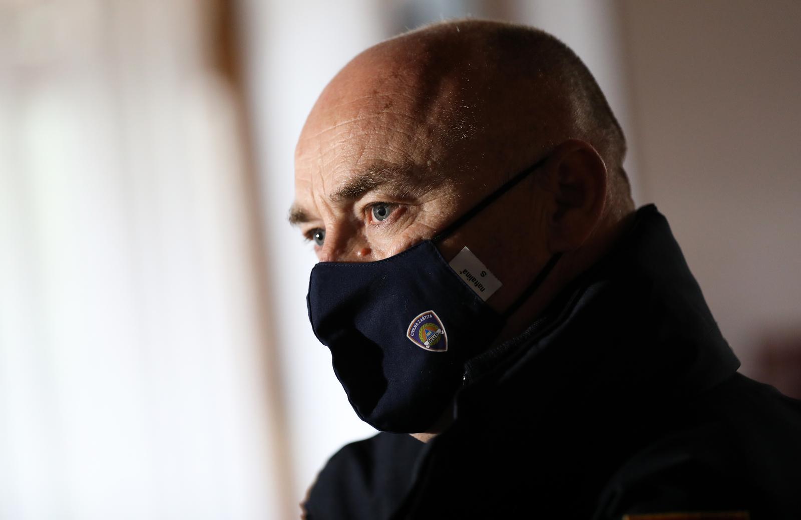 27.02.2022., Zagreb, Damir Trut dao je izjavu medijima o smjestajnim kapacitetima i prihvatnim centrima za izbjeglice na podrucju Hrvatske Photo: Emica Elvedji/PIXSELL