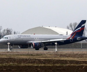 27.02.2022.,Zagreb - Vise drzava EU zatvorilo je svoj zracni prostor za ruske avioprijevoznike no ruska kompanija Aeroflot jos uvijek redovito leti za Hrvatsku. Danasnji let iz Moskve kasnio je sat i trideset minuta zbog promjene rute nakon pocetka rata u Ukrajini. Photo: Zeljko Hladika/PIXSELL
