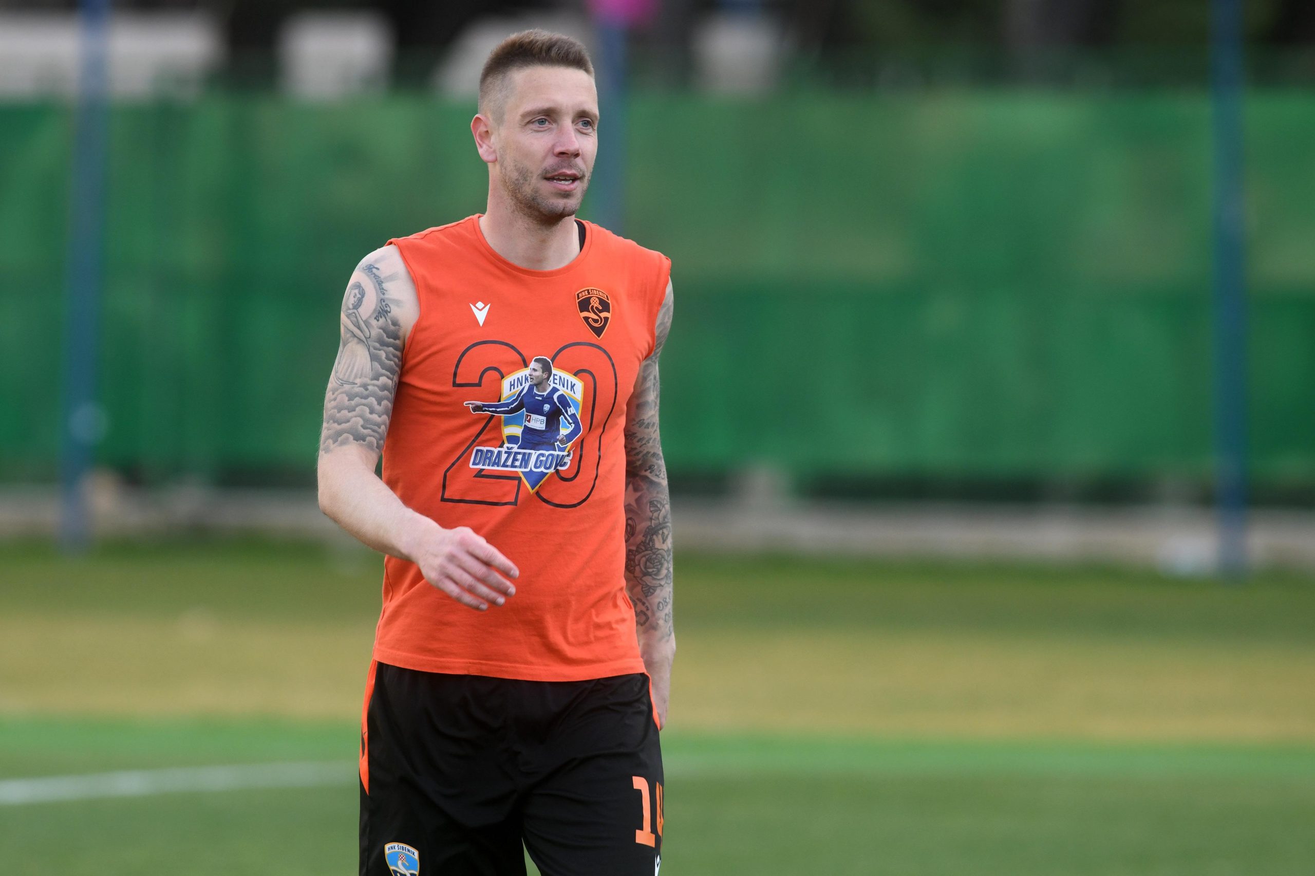 27.02.2022. Sibenik - HT Prva liga, 25. kolo, HNK Sibenik - NK Istra. Stipe Bacelic Grgic.
Photo: Hrvoje Jelavic/PIXSELL Photo: Hrvoje Jelavic/PIXSELL