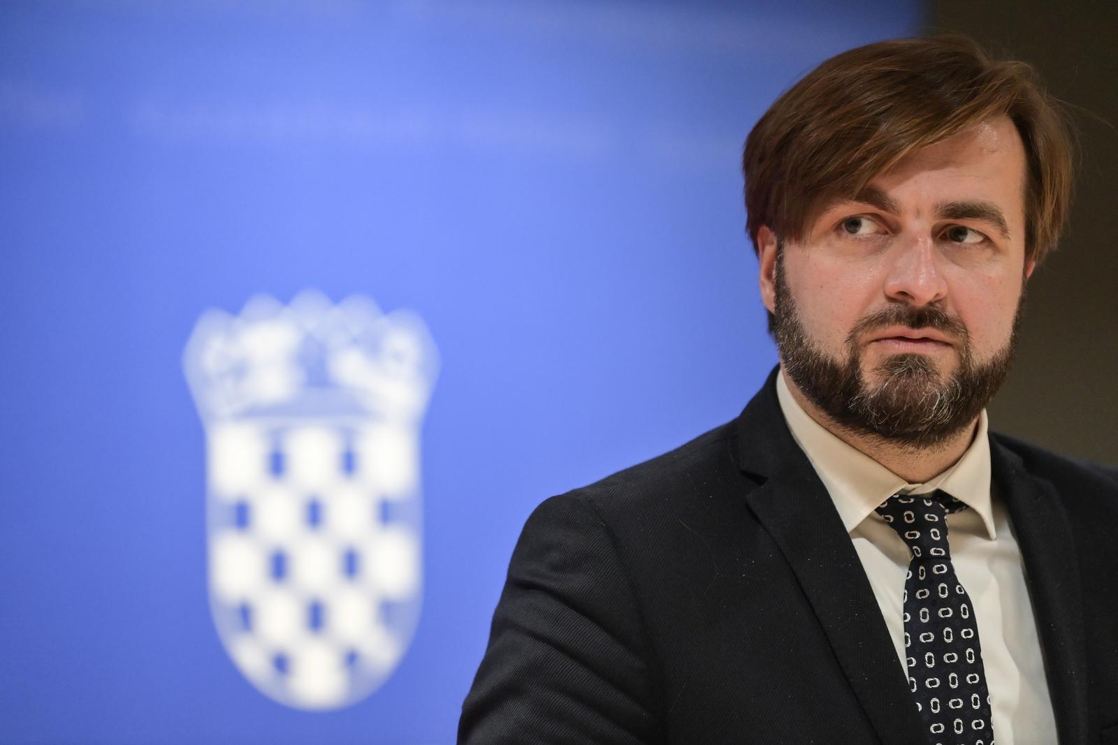 27.12.2021., Zagreb,  Izjave za medije nakon predstavljanja Programa drustvene i gospodarske revitalizacije potpomognutih podrucja Sisacko-moslavacke zupanije pogodjenih potresom. Photo: Igor Soban/PIXSELL