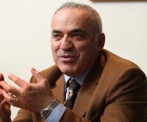 28.12.2015., Zagreb - Proslavljeni ruski sahovski velemajstor, bivsi svjetski prvak Gari Kasparov. "nPhoto: Robert Anic/PIXSELL