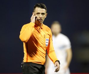 30.01.2022., stadion Maksimir, Zagreb - Hrvatski Telekom Prva liga, 21. kolo, GNK Dinamo - HNK Rijeka. Sudac Igor Pajac Photo: Slavko Midzor/PIXSELL