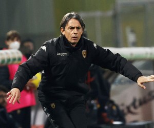 FILE PHOTO: Soccer Football - Serie A - Benevento v AS Roma - Stadio Ciro Vigorito, Benevento, Italy - February 21, 2021 Benevento coach Filippo Inzaghi, now in charge of Brescia, reacts REUTERS/Ciro De Luca/File Photo Photo: CIRO DE LUCA/REUTERS