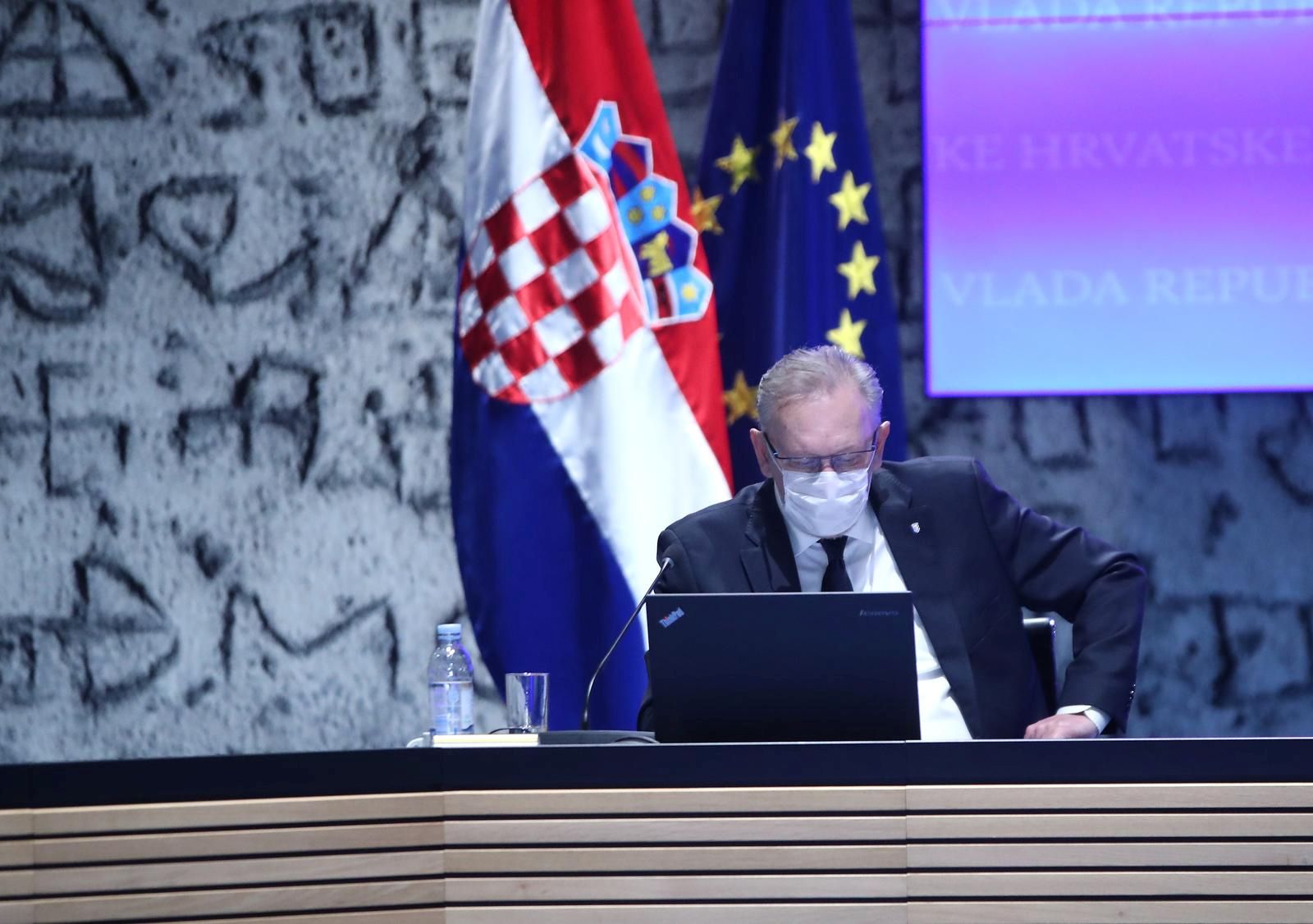 24.02.2022., Zagreb - NSB. Redovita sjednica Vlade RH. Davor Bozinovic. Photo: Sanjin Strukic/PIXSELL