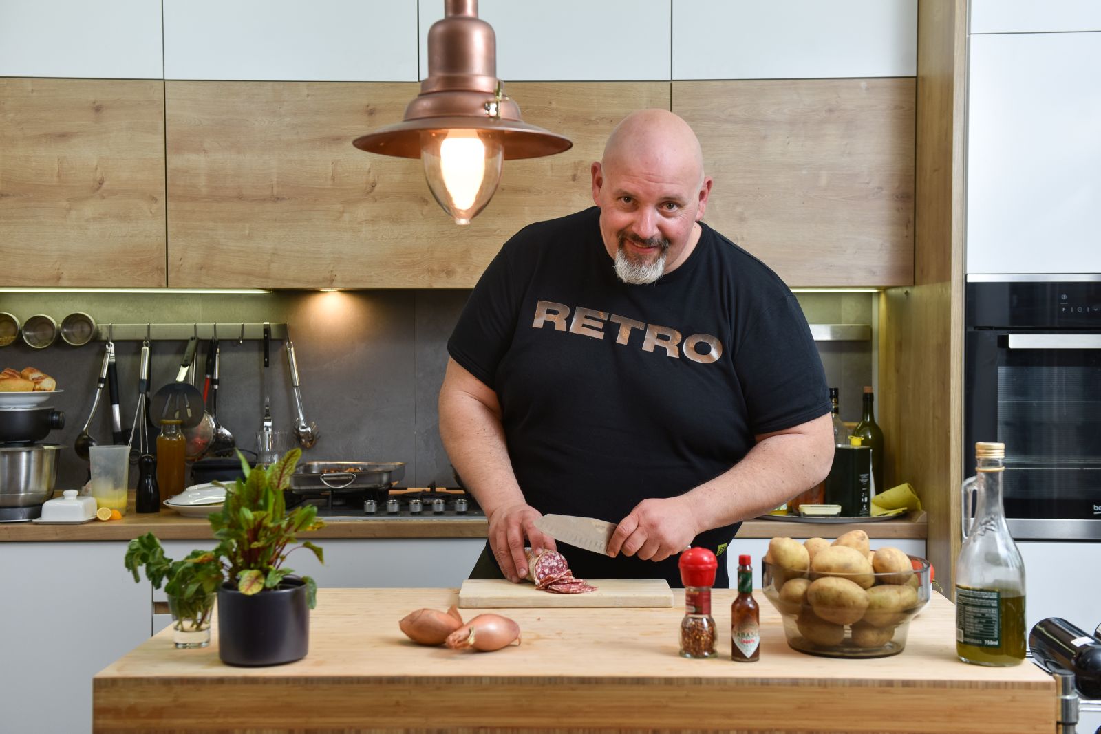 31.03.2022., Zagreb - Chef Ante Martic. 

Photo Sasa ZinajaNFoto