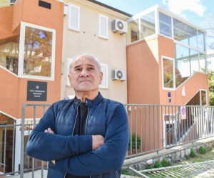 10.04.2022., Novi Vinodolski - Kuca u Novom Vinodolskom u kojoj je apartman Milana Bandica. 

Photo Sasa ZinajaNFoto