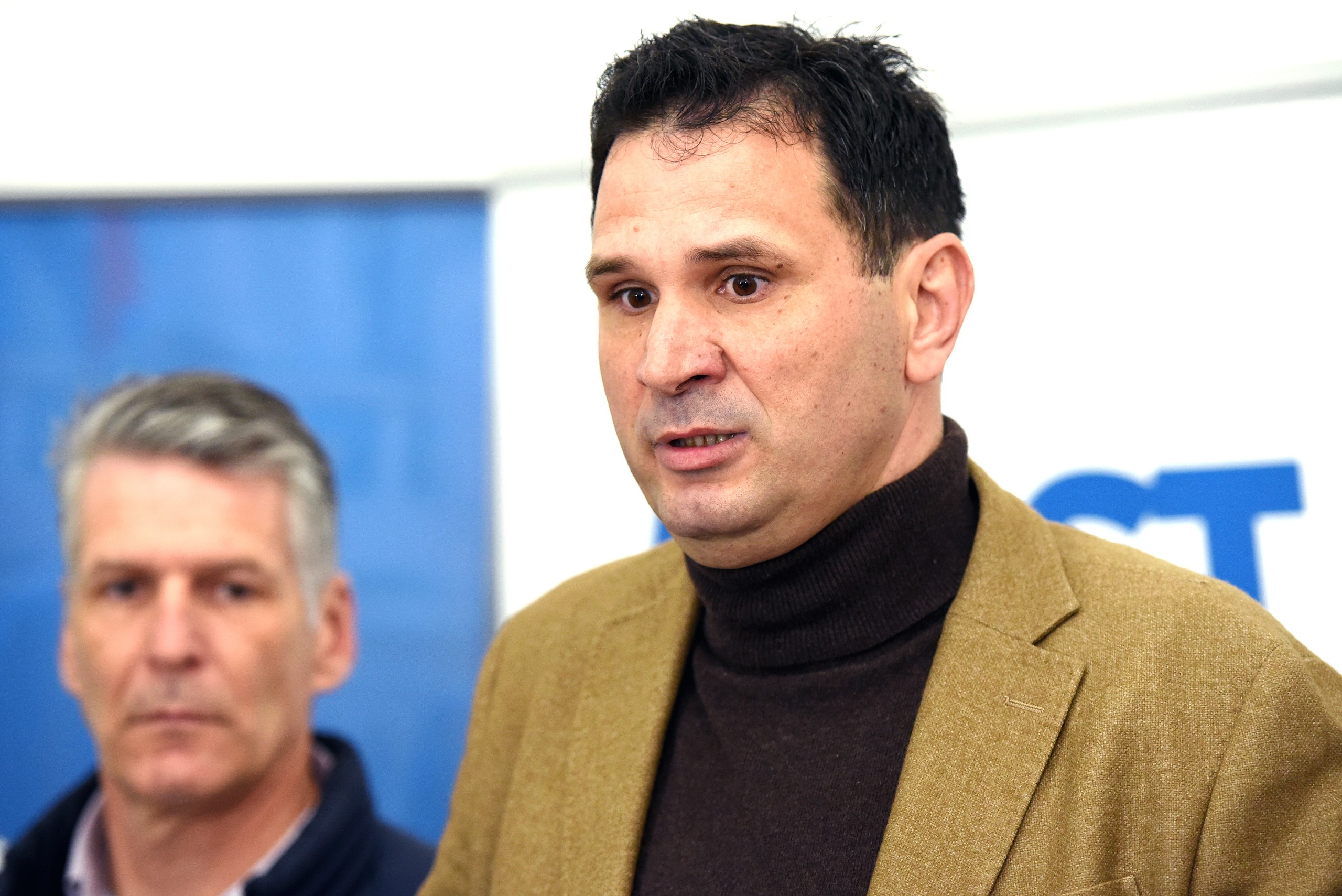 Split, 30.03.2022. - Konferencija za novinare stranke Most Grada Splita.Na slici Josip Markotić. foto HINA/ Mario STRMOTIĆ/ ml