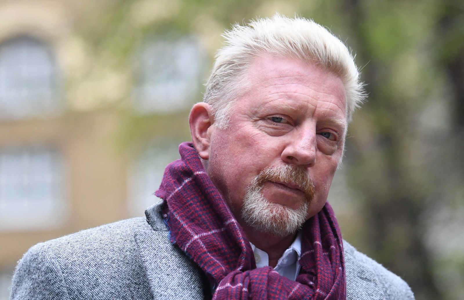 epa09877890 Former tennis Champion and sports commentator Boris Becker arrives at Southwark Crown Court in London, Britain, 08 April 2022. Becker is in court after declaring bankruptcy. The six-time Grand Slam champion is accused of having 'acted dishonestly' when he failed to hand over trophies and medals, including his Wimbledon titles, to pay off his debts, the court heard on 21 March. Becker was declared bankrupt in June 2017.  EPA/NEIL HALL