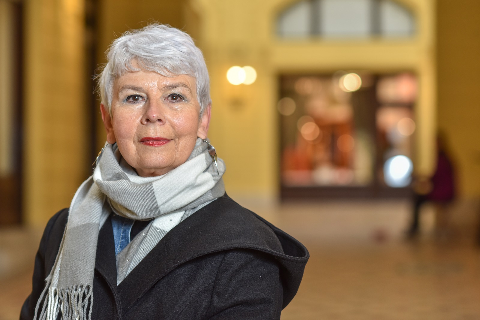 02.04.2022., Zagreb - Jadranka Kosor, bivsa premijerka Hrvatske.

Photo Sasa ZinajaNFoto