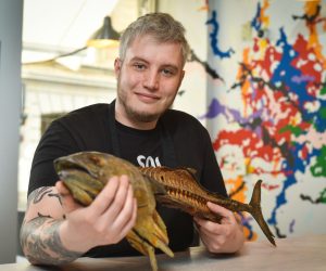 01.04.2022., Zagreb - Marko Turkovic, chef i suvlasnik restorana Sopal. 

Photo Sasa ZinajaNFoto