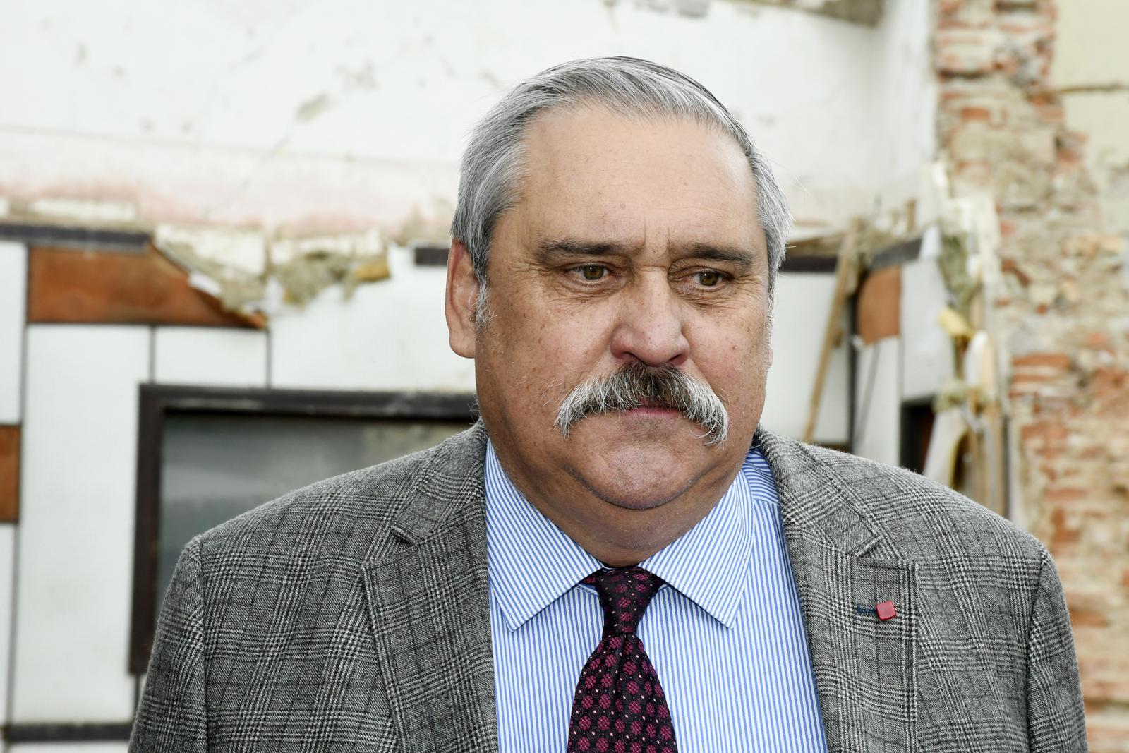 05.07.2021., Petrinja - Odrzana je svecanost urucenja i otvorenja kontejnerske knjiznice "Knjiguske - mjesta za ljekovite price" gradu Petrinji. Ruski veleposlanik Andrey Nesterenko. Photo: Nikola Cutuk/PIXSELL