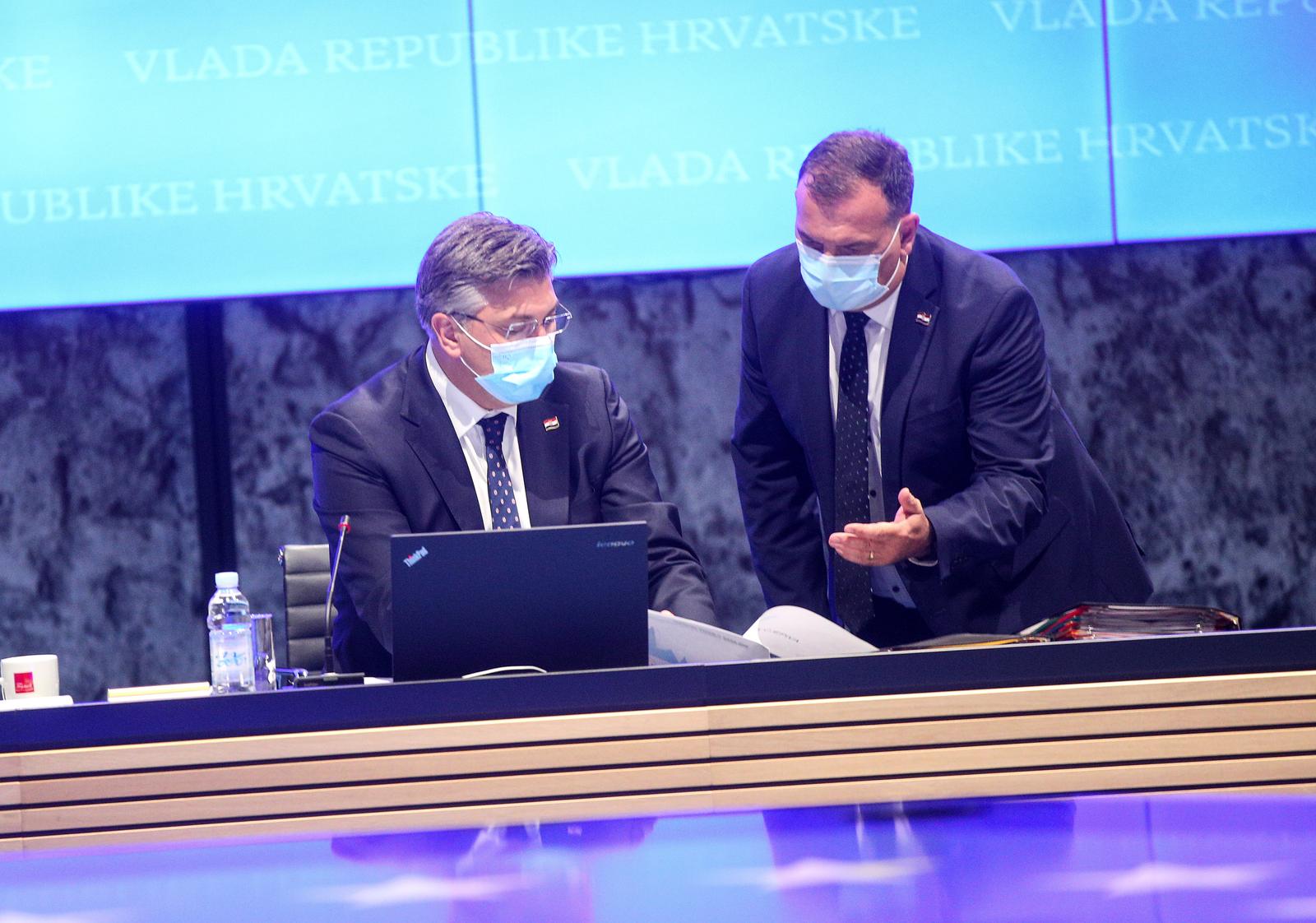 06.05.2021., Zagreb - Sjednica Vlade RH.rPhoto: Zeljko Hladika/PIXSELL