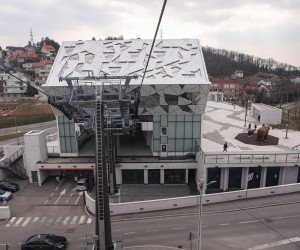 07.03.2022., Zagreb - Pogled iz kabine Zicare Sljeme. Photo: Tomislav Miletic/PIXSELL