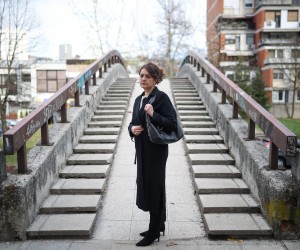 08.04.2022., Sarajevo, Bosna i Hercegovina - Visa znanstvena suradnica Instituta za istrazivanje zlocina protiv covjecnosti i medjunarodnog prava Univerziteta u Sarajevu Sabina Subasic Galijatovic. Photo: Armin Durgut/PIXSELL