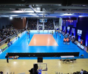 10.03.2022., Osijek - SD Gradski vrt, Finale Hrvatskog odbojkaskog kupa: MOK Mursa Osijek - HAOK Mladost Zagreb.    Photo: Davor Javorovic/PIXSELL