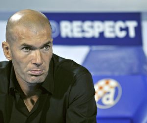14.09.2011., stadion u Maksimiru, Zagreb - 1. kolo UEFA Lige prvaka, nogometna utakmica GNK Dinamo - Real Madrid.rZinedine ZidanerPhoto: Goran Stanzl/PIXSELL