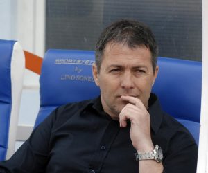 25.03.2012., Kantrida, Rijeka - Nogometna utkamica 23. kola MAXtv Prve HNL, HNK Rijeka - NK Inter Zapresic. Trener Rijeke Dragan Skocic.rPhoto: Goran Kovacic/PIXSELL