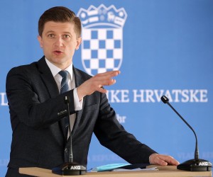 17.03.2022., Zagreb - Konferencija za medije potpredsjednika Vlade i ministra financija Zdravka Marica.  Photo: Goran Stanzl/PIXSELL